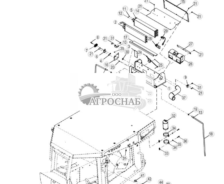 Трубопровод кондиц. воздуха и конденсатор (323281 - ) - ST934697 193.jpg
